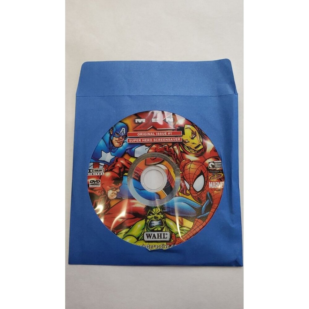 X-Men: Super Hero Screensaver DVD 2004 - Original Issue #1 - DISC ONLY!